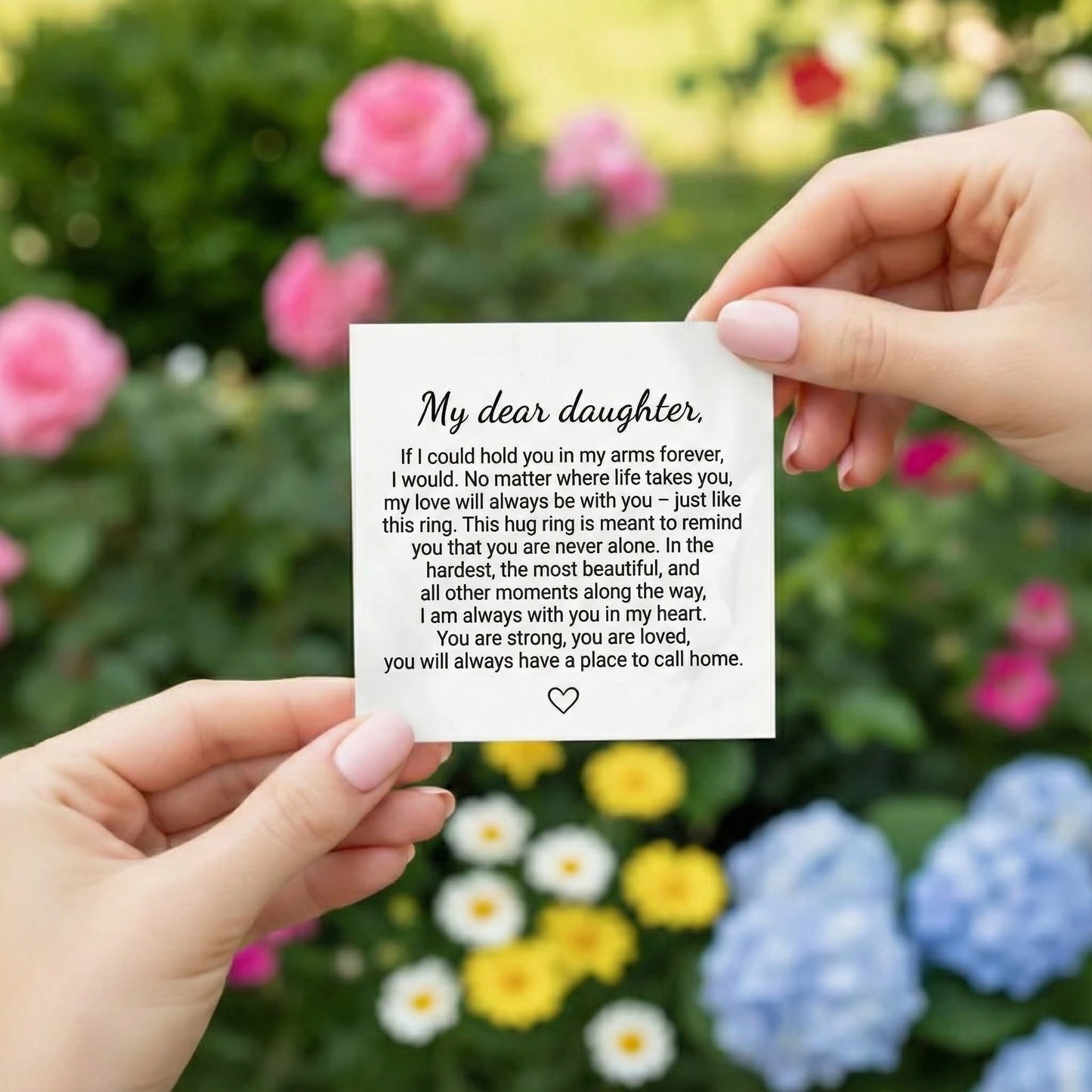 Original Hug Ring + Free Text Card